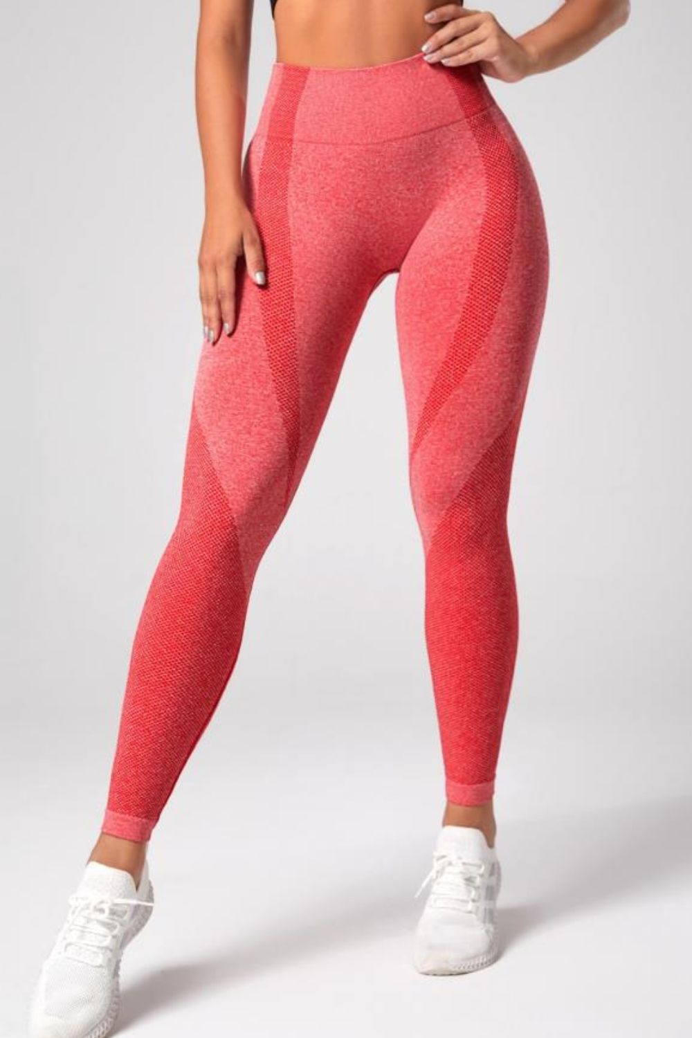 Workout Leggings - Strawberry Color