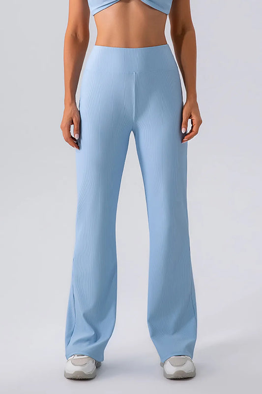 Women's Workout Pants - Light Blue