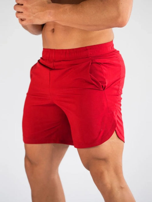 Elastic Waist Active Shorts